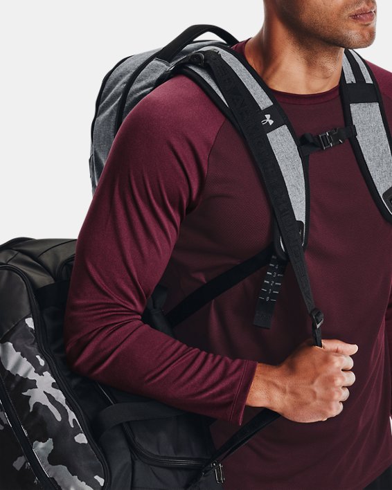 UA Hustle Pro Backpack, Gray, pdpMainDesktop image number 6